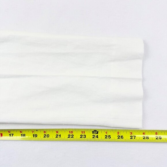 Black Label by Evan-Picone Women's Linen Blend Natural White Crop Pants Sz 6 NWT - Picture 11 of 11